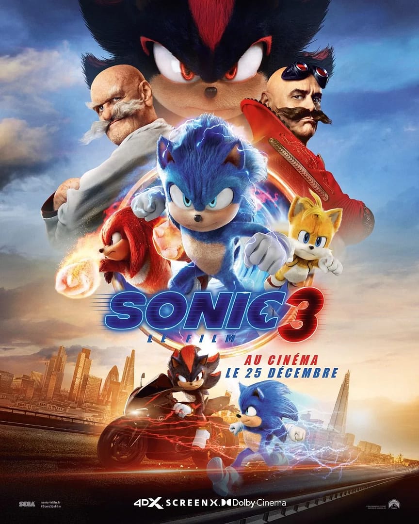 Le film Sonic the Hedgehog 4 ne sortira pas avant 2027