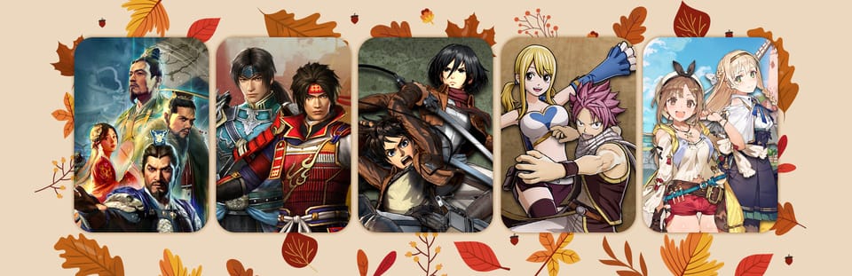 De nombreux jeux Koei Tecmo en promotions