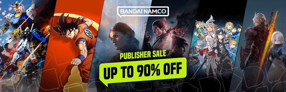 Vague de promos Bandai Namco sur Steam(Dragon Ball, Naruto, Sword Art Online, etc.)