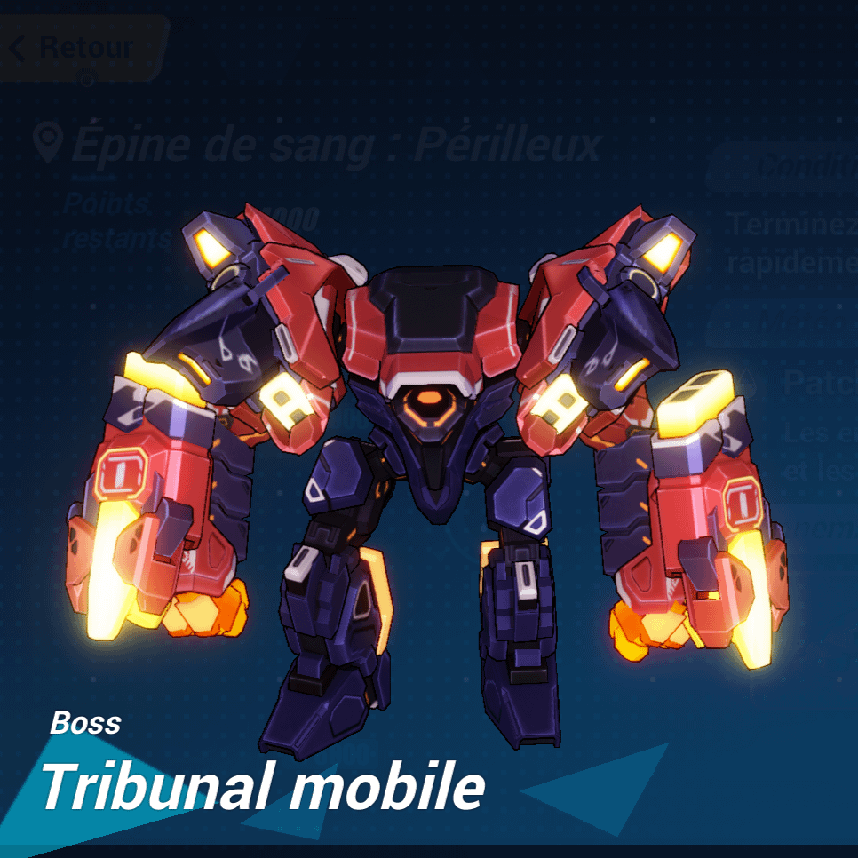 photo du boss tribunal mobile dans le jeu vidéo Honkai Impact 3rd