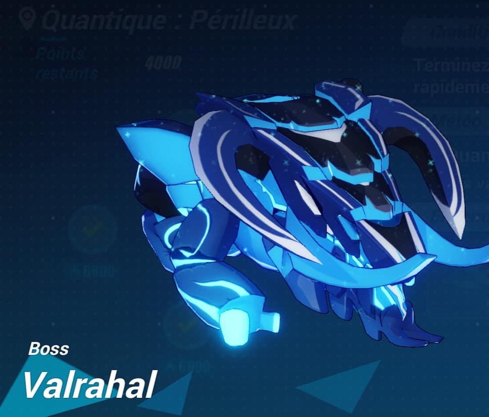 photo du boss valrahal dans le jeu video honkai impact 3rd
