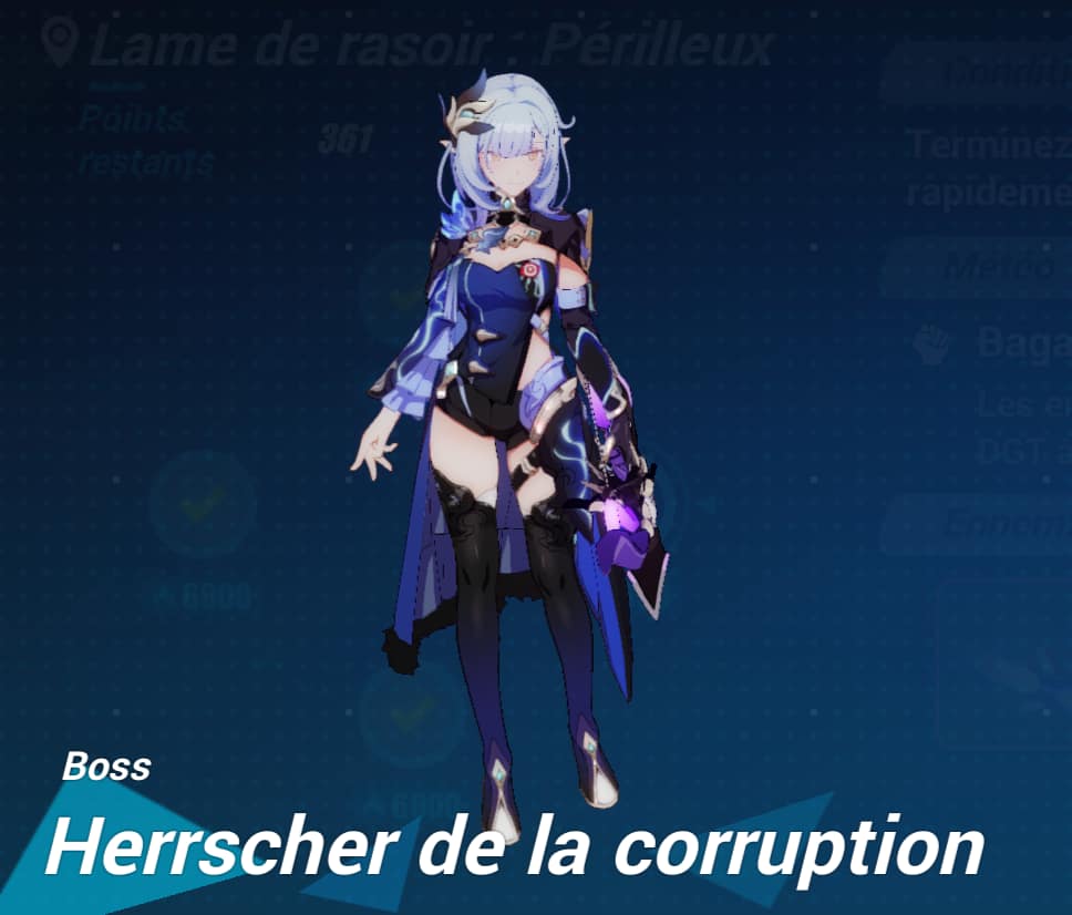 photo du boss herrscher de la corruption dans le jeu video honkai impact 3rd