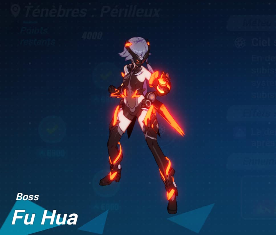 photo du boss Fu Hua dans le jeu vidéo Honkai impact 3rd