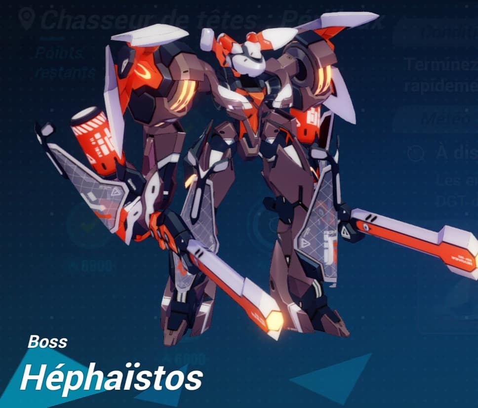 photo du boss hephaistos dans le jeu video honkai impact 3rd