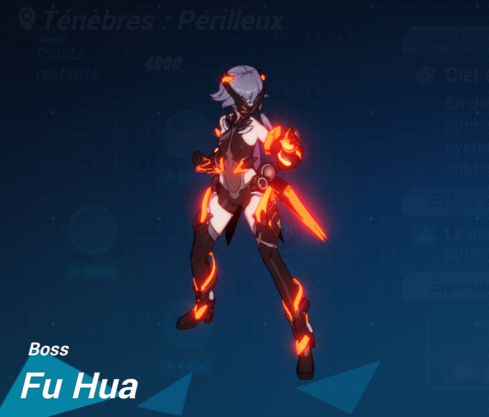 photo du boss Fu Hua dans le jeu vidéo Honkai impact 3rd