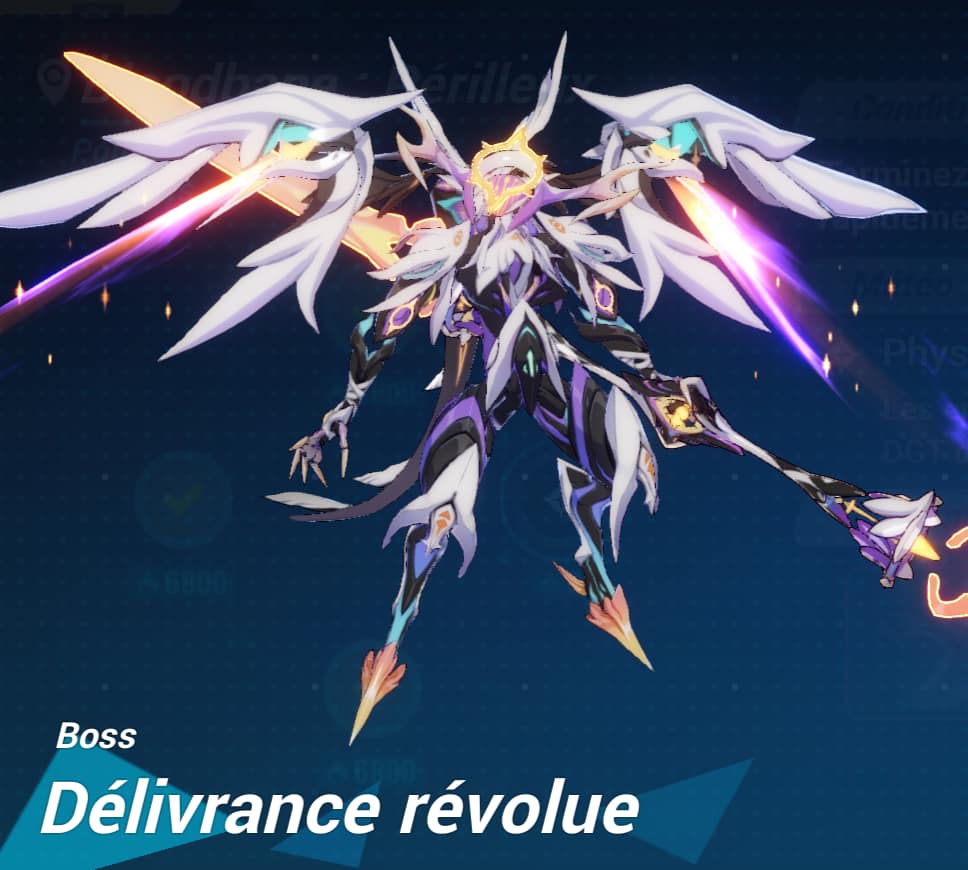 photo du boss delivrance revolue dans le jeu video honkai impact 3rd