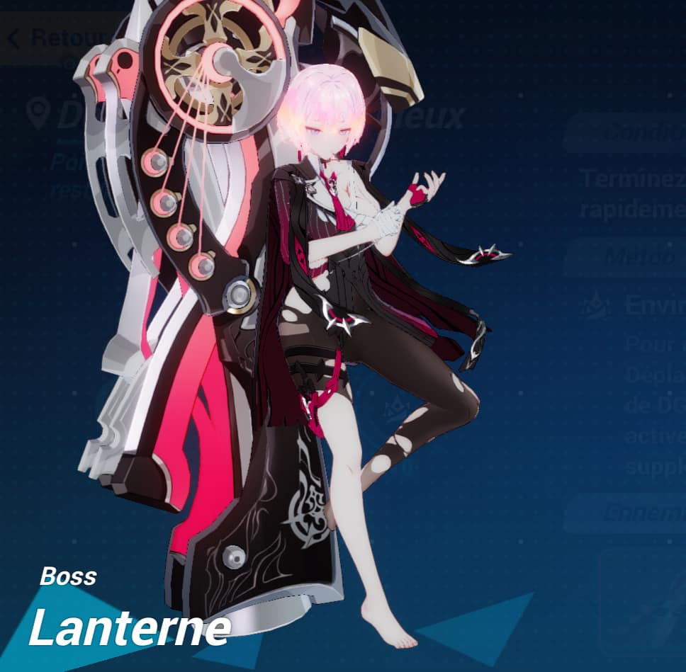 photo du boss lanterne dans le jeu vidéo honkai impact 3rd